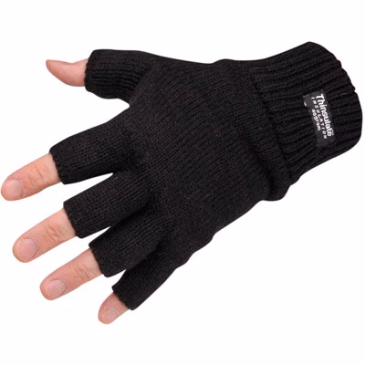 Immagine di Guanti in maglia senza dita insulatex PORTWEST GL14 colore nero - paio
