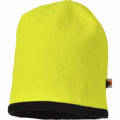 Immagine di Berretto reversibile alta visibilità PORTWEST HA14 colore giallo/nero