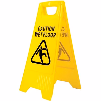 Immagine di Segnale pavimento bagnato PORTWEST HV20 colore giallo