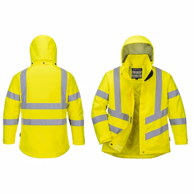 Immagine di Giacca invernale donna hi-vis PORTWEST LW74 colore giallo taglia XS