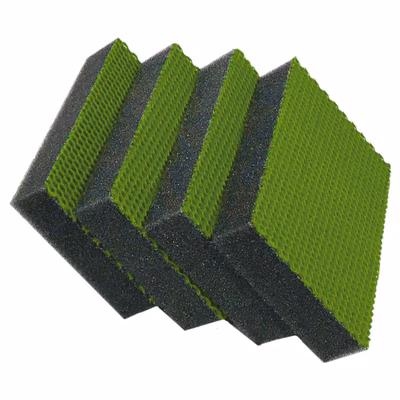 Immagine di Spugna antigraffio EVO SPONGE EUDOREX cm 8x12x3 colore verde