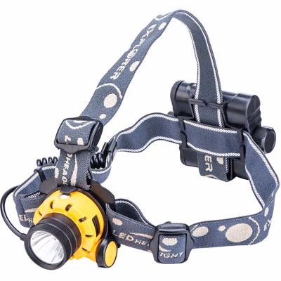 Immagine di Lampada frontale ultra power PORTWEST PA64 colore Yellow/Black