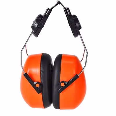 Immagine di Cuffie Clip-On alta visibilità PORTWEST CLIP-ON ENDURANCE PS47 colore arancione