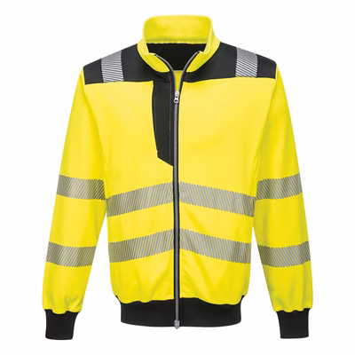 Immagine di Felpa alta visibilità PORTWEST PW3 colore giallo/nero taglia XXL