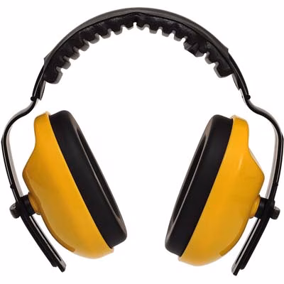 Immagine di Cuffie classic plus pw PORTWEST PW48 colore giallo