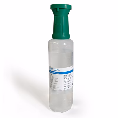 Immagine di Soluzione salina sterile x lavaggio oculare ml 500