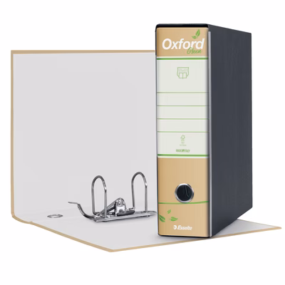 Immagine di Raccoglitore ESSELTE OXFORD GREEN G83 cm 8 commerciale colore naturale