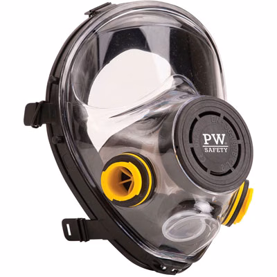 Immagine di Maschera pieno-facciale vienna PORTWEST P500 colore nero