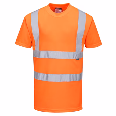 Immagine di T-shirt ris hi-vis PORTWEST RT23 colore arancione taglia XXXXXL