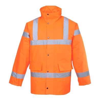 Immagine di Giacca traffic hi-vis PORTWEST RT30 colore arancione taglia XS