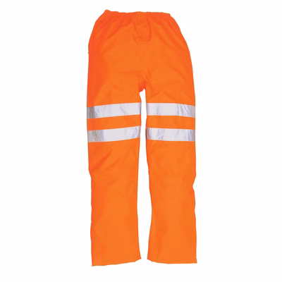 Immagine di Pantaloni traffic hi-vis PORTWEST RT31 colore arancione taglia L