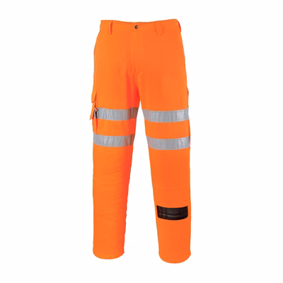 Immagine di Pantaloni combat hi-vis PORTWEST RT46 colore arancione taglia XL