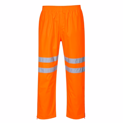 Immagine di Pantaloni traspiranti hi-vis PORTWEST RT61 colore arancione taglia XXXXXL