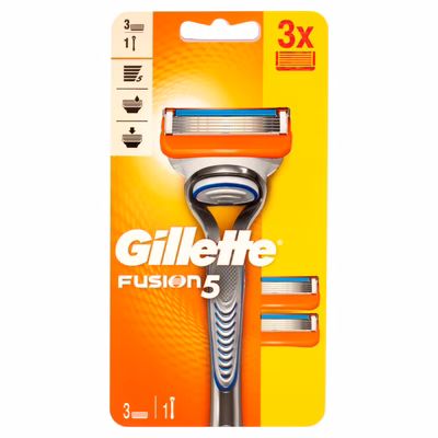 Immagine di Rasoio GILLETTE FUSION5 MANUAL + 2 ricariche