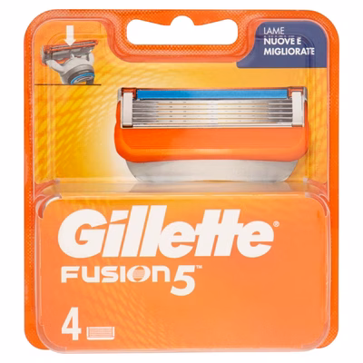 Immagine di Lamette GILLETTE FUSION5 RICARICA MANUAL 4PZ