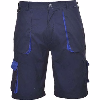 Immagine di Bermuda bicolore texo PORTWEST TX14 colore blu navy taglia XL