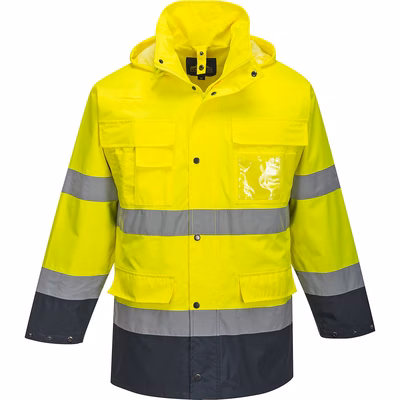 Immagine di Giacca lite 3 in 1 hi-vis PORTWEST S162 colore giallo/blu navy taglia M