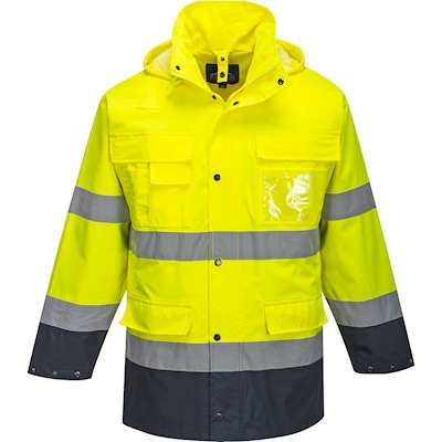 Immagine di Giacca lite 3 in 1 hi-vis PORTWEST S162 colore giallo/blu navy taglia XL