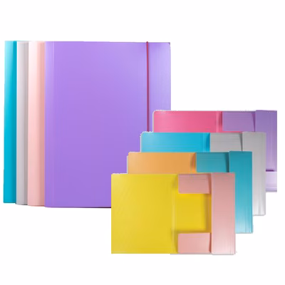 Immagine di Cartellina in polipropilene FELLOWES VICEVERSA cm 35x25 colori assortiti