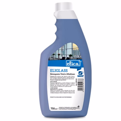 Immagine di Detergente liquido vetri e multiuso ELICA ELIGLASS ml 750 spruzzatore non incluso