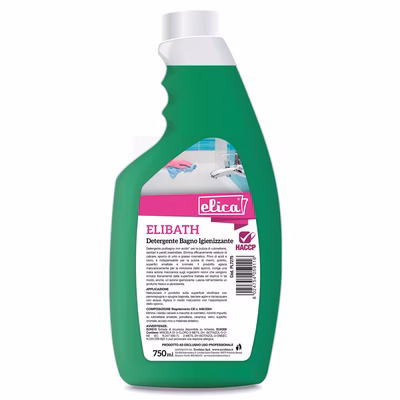 Immagine di Detergente pulibagno igienizz. ELIBATH ml 750 spruzzatore non incluso