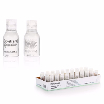 Immagine di Shampoo doccia GFL HOTEL CARE in flaconcini ml 19