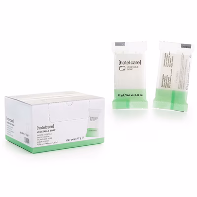 Immagine di Saponette idratanti vegetali in bustine GFL HOTEL CARE
