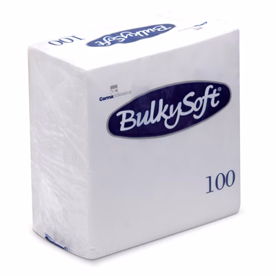 Immagine di Tovagliolo in carta 2 veli 24x24 bianco 100pz