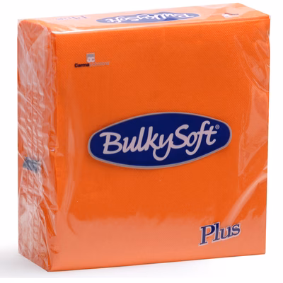 Immagine di Tovagliolo in carta 2 veli 38x38 arancio 40pz