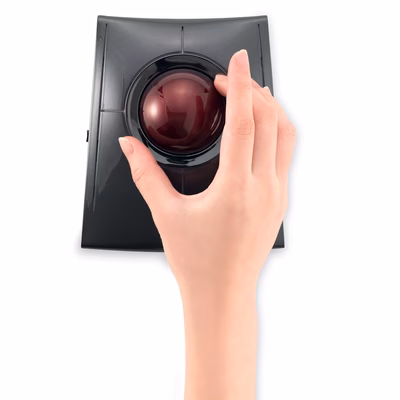 Immagine di Mouse wireless KENSINGTON SlimBlade Pro Trackball colore nero