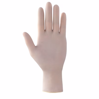 Immagine di Guanti monouso in lattice senza polvere colore bianco taglia XL