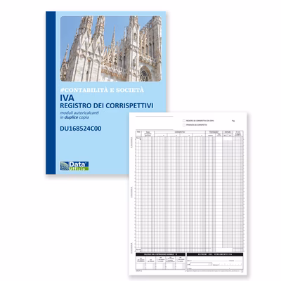 Immagine di Prima nota iva corrispettivi FLEX 168524C 24x2