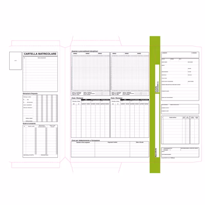 Immagine di Cartella matricolare del dipendente DATA UFFICIO 7420N0000G cm 32,5 x 25,5