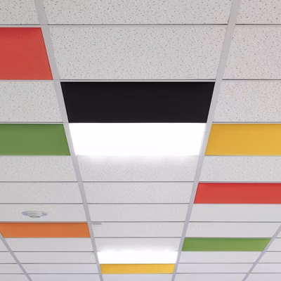 Immagine di Pannello acustico IN cm 59x59 per controsoffitto