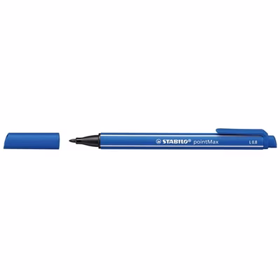Immagine di Pennarello fineliner STABILO POINTMAX colore blu