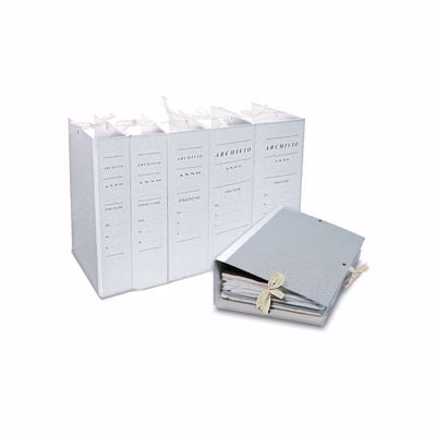 Immagine di Faldoni archivio dorso cm 12 con lacci