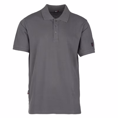 Immagine di Polo cotone manica corta VENTURA colore grigio scuro taglia XXXL