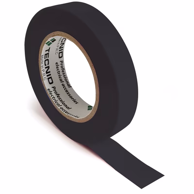 Immagine di Nastro autoadesivo isolante mm 15x10 m certificato VDE colore nero