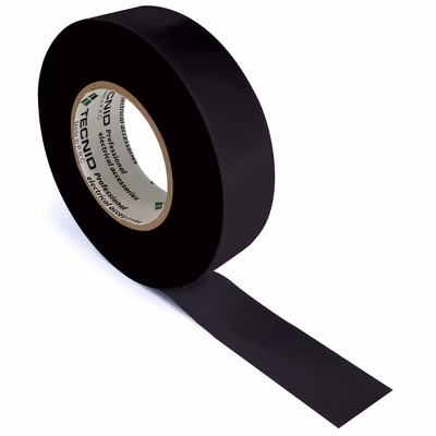 Immagine di Nastro autoadesivo isolante mm 19x25 m certificato VDE colore nero