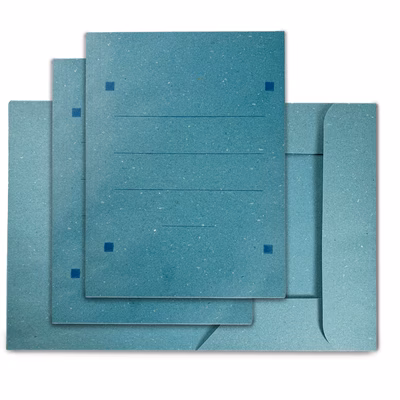 Immagine di Cartellina ELICA CORALLO L 3 lembi celeste g 190