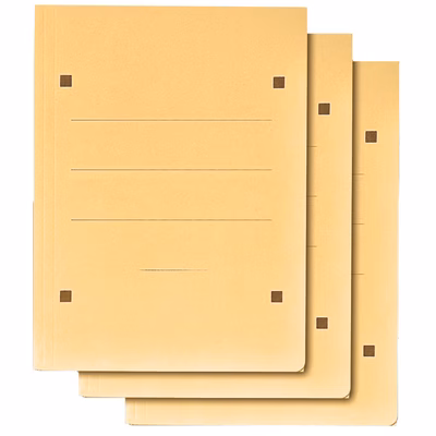 Immagine di Cartellina ELICA CORALLO L 3 lembi giallo g 190