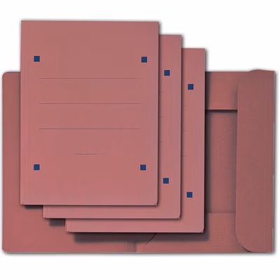 Immagine di Cartellina ELICA CORALLO L 3 lembi rosso g 190