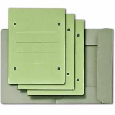 Immagine di Cartellina ELICA CORALLO L 3 lembi verde g 190