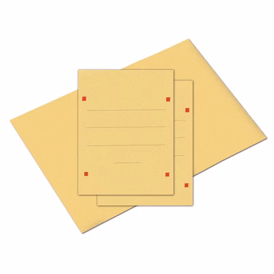 Immagine di Cartellina ELICA CORALLO S semplice giallo g 190