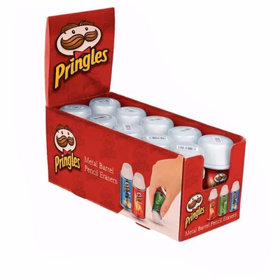 Immagine di Espositore gomme MAPED PRINGLES custodia in metallo colori assortiti