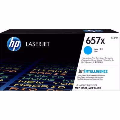 Immagine di Toner Laser hp 657x cf471x ciano 23000 copie