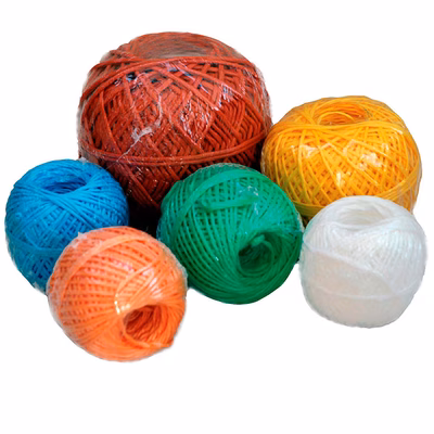 Immagine di Spago in polipropilene 1/7800 in gomitolo g 50 VIVA 1551 colori assortiti