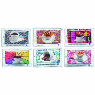Immagine di Bustina Zucchero Bianco G 5 Cm 5X7 St Quadricromia