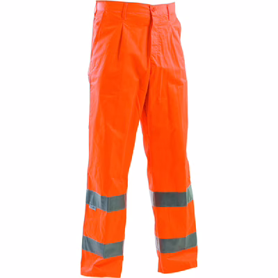 Immagine di Pantalone estivo alta visibilità P&P LOYAL colore arancio taglia M