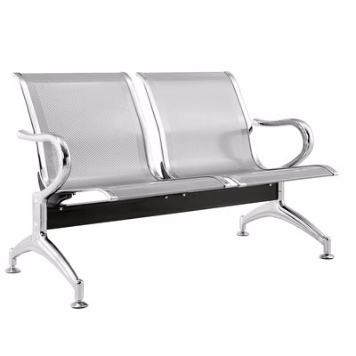 Immagine di Sedute su trave FORM da 2 posti con braccioli laterali